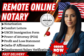 notarize documents remote USA and international florida notary public