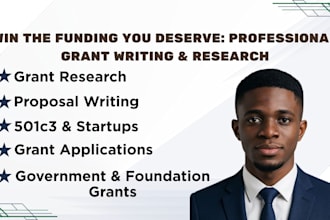 do professional grant writing, grant proposal, grant research, apply for grants