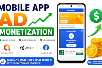 setup admob, adx, unity,  facebook ads, fix ad limit, deactivation and mediation