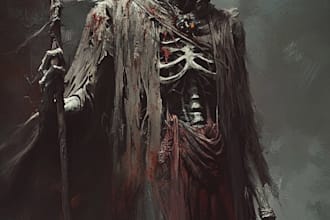 fantasy horror and fantasy horror character