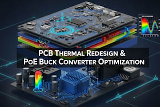 optimize your pcb thermal performance and poe buck converter with kicad