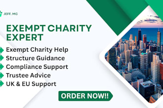 guide you on exempt and excepted charities UK with full compliance advice