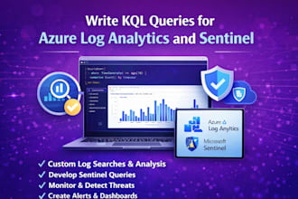 write kql queries for azure log analytics and sentinel