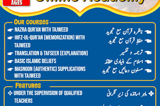 teach quran with tajweed, tafseer and recitation online