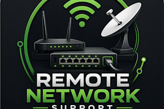 provide remote router, switch, wifi and starlink support