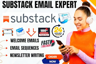 write engaging substack welcome email that brings more subscribers into readers