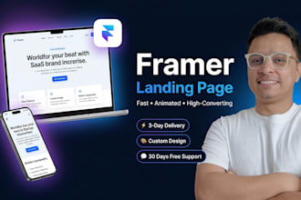 design and build a framer landing page