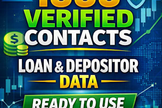 generate targeted loan leads, depositor leads, and financial prospects