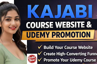 do kajabi course website udemy course promotion kajabi landing page sales funnel