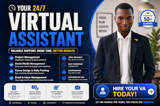 personal executive virtual assistant social media manager ghl notion crm mass dm