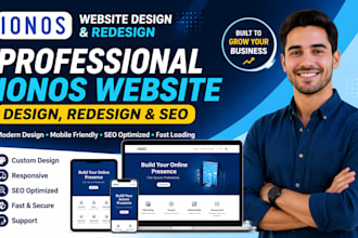 ionos website, ionos website design, ionos website redesign, ionos, ionos SEO