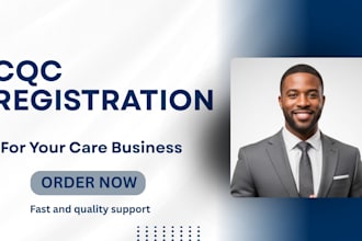 support the cqc registration for your care business