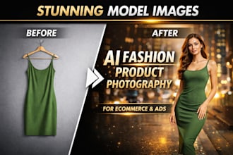ai fashion product photography for ecommerce, ads, and clothing brands