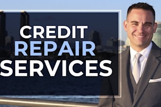 provide expert credit repair, dispute negatives and improve your credit score
