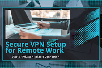 set up a secure VPN router for stable remote work connectivity