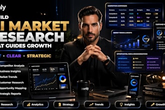 research market, competitor analysis and business insights report