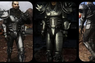 mod skyrim character assets armor npcs weapons quest mods follower and gear mod