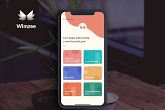 design modern and secure UI UX for your financial mobile app