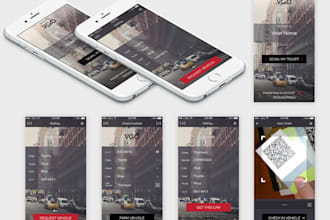 mobile app and website uiux design png jpg, source file adobe xd , figma