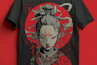 make japanese t shirt design