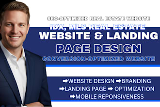 build luxury idx website, luxury idx real estate website design website redesign