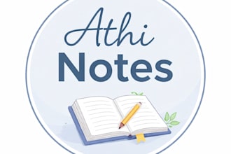 create clear and simple study notes for exams and revision