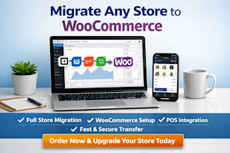 migrate square ecwid zyro sellfy to woocommerce full store setup pos integration