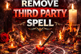cast third party removal using 25x max power, cut cords save your relationship