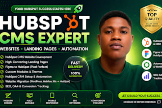 build hubspot landing page hubspot website hubspot developer figma to hubspot