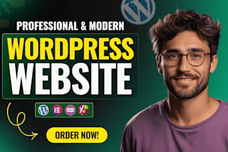do wordpress website development, design or redesign wordpres business website