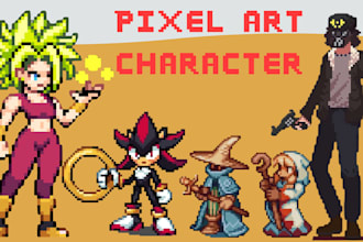pixel art character pixel animation game asset 8bit pixel sprite sheet, tileset