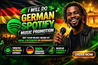 do german spotify music promotion, germany spotify promotion