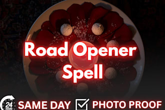 cast powerful road opener spell clear obstacles, attract success, love