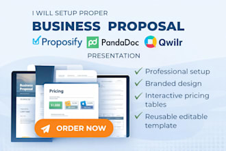 do proper business proposal rfp proposify pandadoc qwirl presentation template