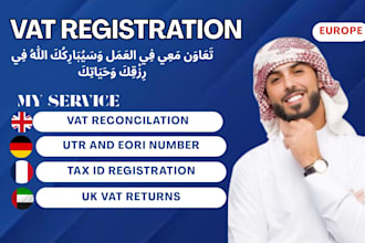 do vat registration, vat deregistration for amazon, ebay, walmart UK, germany