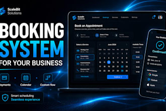 create a booking website or appointment system for your business