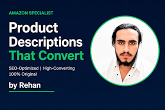 write high converting amazon product description