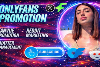 do onlyfans promotion, ai fanvue subscribers mym, chatter management with reddit