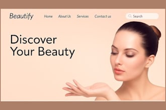 design beauty website beauty shopify store website cosmetics store beauty store