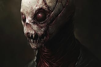 do horror character design