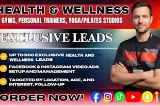 generate high quality fitness and weight loss leads using facebook or insta ads