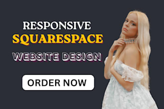 build squarespace website development design figma to squarespace landing page