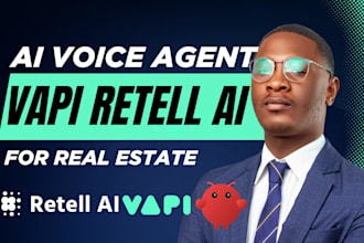 build ai voice agent for real estate using vapi, retell ai and n8n automation ia