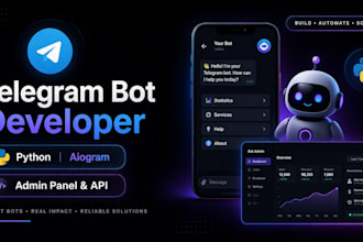 develop a cool telegram bot
