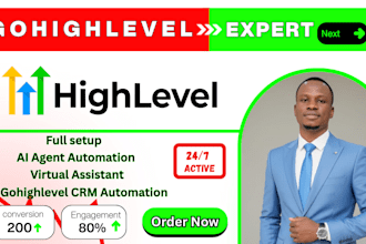gohighlevel ghl CRM ai agent workflow automation virtual assistant VA CRM setup