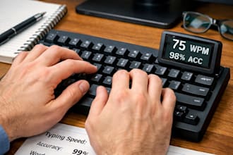 do the the most phenomenal typing service
