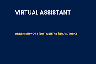 virtual assistant admin tasks