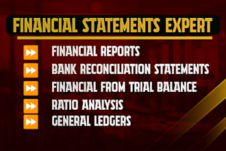 profit and loss, balance sheet, cash flow, bookkeeping, tria