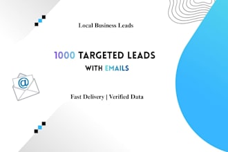 generate targeted local business leads with verified emails