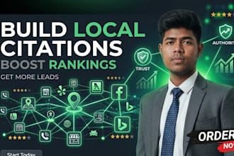 do local citation building, local SEO audit, and gbp audit